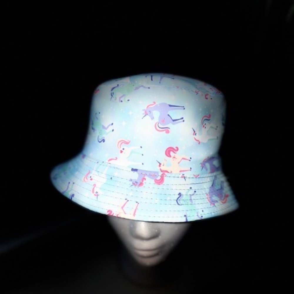 Girls Unicorn Bucket Hat